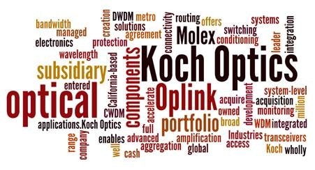 Koch Optics Buys Optical Vendor Oplink Communications for $445 Million