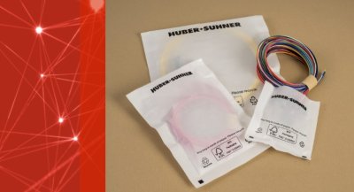 HUBER+SUHNER Adopts Eco-friendly Packaging for Fiber Optic Cable Assemblies